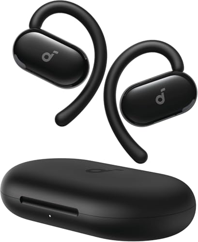 soundcore V20i by Anker Open-Ear Headphones, Adjustable Ear Hooks, Ultra-Comfort