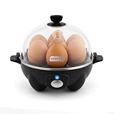 Dash Rapid Egg Cooker for Perfect Hard Boiled Eggs, Poached Eggs, Omelets