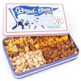 Mixed Nuts Fathers Day Gift - Snack Treats for Dad, Assorted Nuts Gift Tin, Fathers Day Gift Ideas