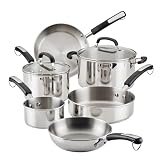 Farberware Brilliance Stainless Steel Cookware Set 10 Piece