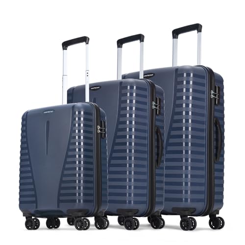 Aristocrat 3 Pc Airpro Set Cabin 55cm(Small) Check-in 66cm(Medium) Check-in 75cm(Large) 8 Wheels Spinner Trolley Bags