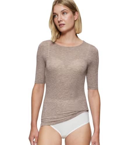 Triumph Beauty Layers SSL Top 04 Camiseta, Brown Light Combination, M para Mujer