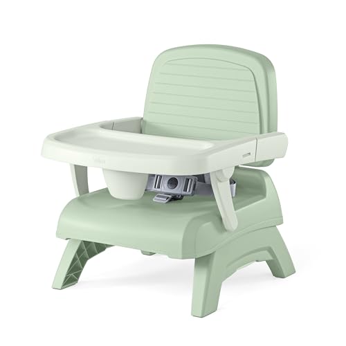 Chicco Bento Booster 3 en 1 Asiento elevador portátil para mesa, asiento de alimentación y silla de niño pequeño para bebés y niños pequeños, para niños de hasta 50 libras, ligero, plegable compacto |
