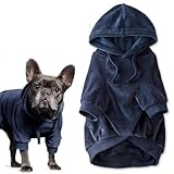 Pet Passion Cooper Ii Organic Cotton Velour Dog Hoodie Pet C