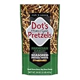 Dot's Homestyle Pretzels Parmesan Garlic Seasoned Pretzel Twist Snack, 16oz Grocery Sized Bag