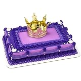 Decoset Regal Crown Cake Topper Gold Cake Decoration For Cel