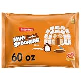 Malt-O-Meal Frosted Mini Spooners Whole Grain Breakfast Cereal, Crunchy Frosted Shredded Wheat, 60 oz Resealable Bag