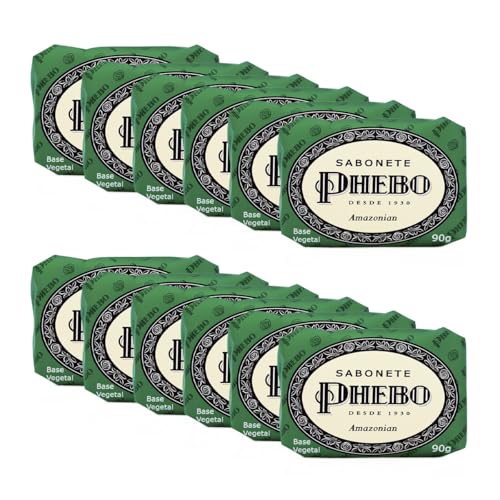 [4packs | +POR- | R$38/pack] Phebo Sabonete, Amazonian, 90g, 12 Unidades ► R$ 3,19/un