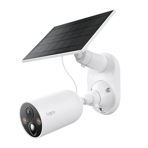 Tapo SolarCam 2K Outdoor Wireless Camera w/Solar Panel, C425 KIT