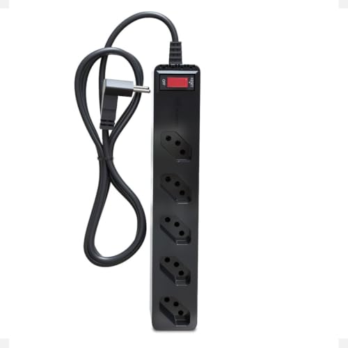Filtro protetor contra surtos (DPS) iCLAMPER LCF, Bivolt, Preto, 10A, c/ 5 Tomadas