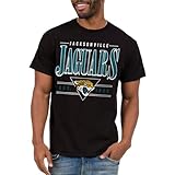 Jacksonville Jaguars Nfl Established Retro Adult Short Sleev