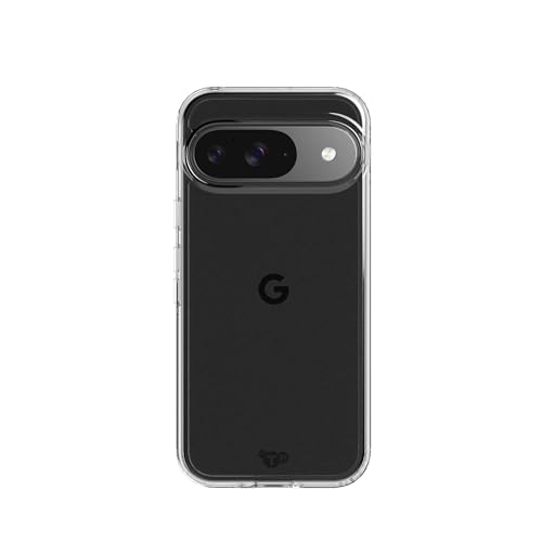 Tech21 EvoClear case for Google Pixel 9, Pixel 9 Pro - Impact Protection - Drop 