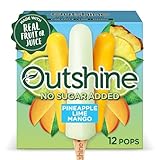 Outshine No Sugar Added Pineapple Lime Mango Mini Fruit Pops
