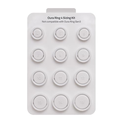 Oura Ring 4 Sizing Kit - Size Before You Buy the Oura Ring 4 - Unique Sizing, No