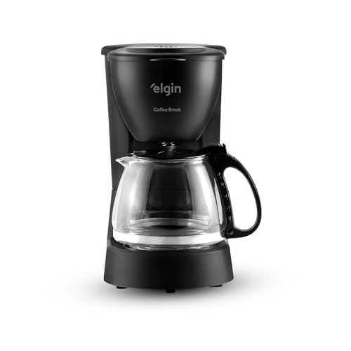 Cafeteira Elétrica 15 Xícaras Elgin Coffee Break Sistema Corta-pingos Preta 220V