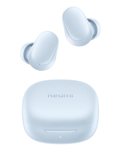 XIAOMI Audífonos Inalámbricos Redmi Buds 6 Play Azul | Driver de 10mm | Cancelación de Ruido con IA para Llamadas | Batería hasta 36h | Carga rápida