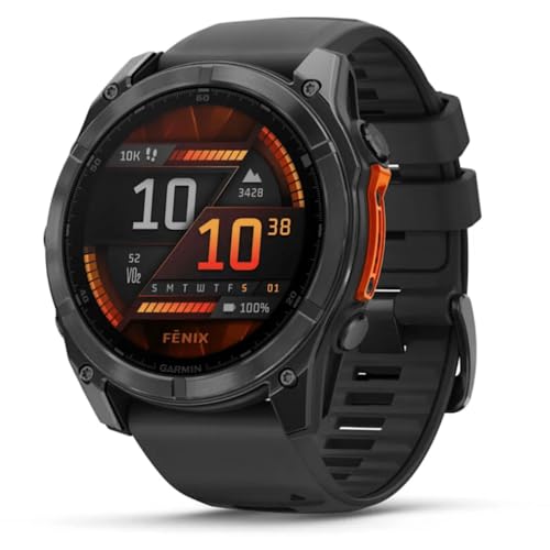 Garmin fēnix ​​8-51mm - Reloj de Alto Rendimiento GPS Multideporte con Pantalla 