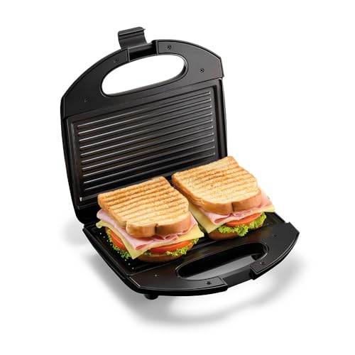 Sanduicheira Brunch Time 2 em 1 Elgin Sanduicheira e Grill Antiaderente Preta 110V, Moderno