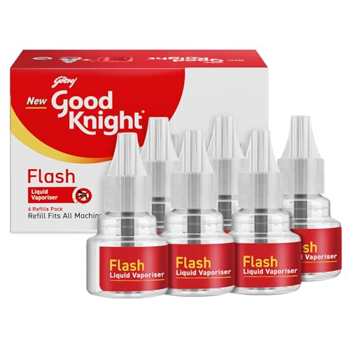 Good knight Flash Liquid Vaporiser – Pack of 6 (45ml each)
