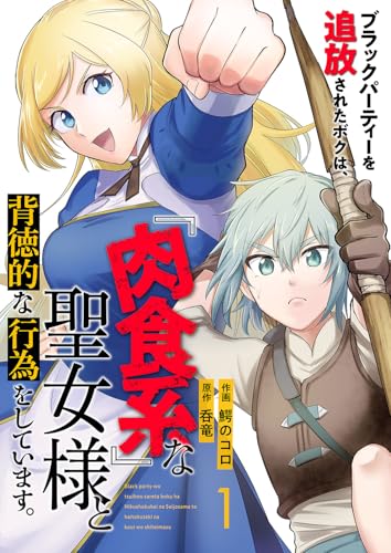 ブラックパーティーを追放されたボクは、『肉食系』な聖女様と背徳的な行為をしています。 表紙