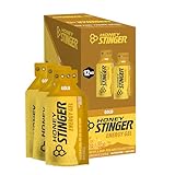 Honey Stinger Gold Energy Gel, Gluten Free & Caffeine Free, for Exercise, Running and Performance, Sports Nutrition for Home & Gym, Pre and Mid Workout, 12 Pack, 13.2 Ounce