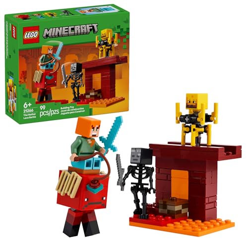 LEGO Minecraft A Batalha de Lava no Nether 21266
