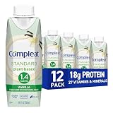 Nestle Compleat Standard 1.4 Cal Oral Supplement Vanilla 8.45 oz Carton, 12 Count