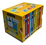 My Little Learning Bus 10 Board Book Library Set Includes Animals, Things that Go, Home, Food, Clothes, Backyard, On the Farm, Toys, At the Park, and Ocean Friends