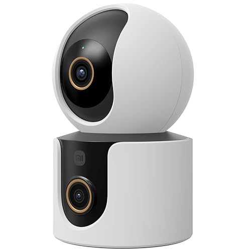 XIAOMI C500 Dual Camara Vigilancia WiFi Interior, Doble 4MP Barrera Virtual