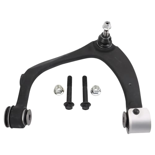 TRQ Front Left Upper Control Arm with Ball Joint Steel Compatible with 21-25 Cad