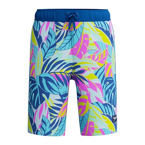 Speedo Swim Trunk Knee Length Boardshort E-Board Printed Maillot de Bain, Paradi