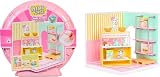 MGA's Miniverse Make It Mini Spaces Ice Cream Shop, Building Set, Customize, DIY Crafts, Rooms, Hobby, Collectors, Display, Gifts, 8+