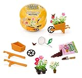 MGA's Miniverse - Make It Mini Nature Series 3 Mini Collectibles, Mystery Blind Packaging, DIY, Crafts, Replica Plants, Flowers, Botanicals, Novelty, Collectors, 8+