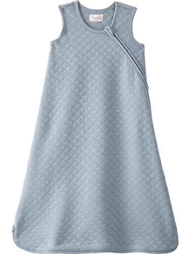 Little Planet by Carters Baby Wearable Blanket made with Organic Cotton, Heather Gray, L