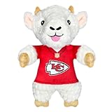 Pets First Nfl Kansas City Chiefs Goat Plush Toy For Dogs An