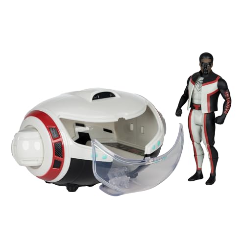 McFarlane Toys- DC Super Powers T-Craft Mr. Terrifics Hi-Tech Vehicle with Mr. Terrific (Superman Movie)