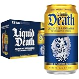 Liquid Death Iced Tea Dead Billionaire Black Tea Lemonade Le