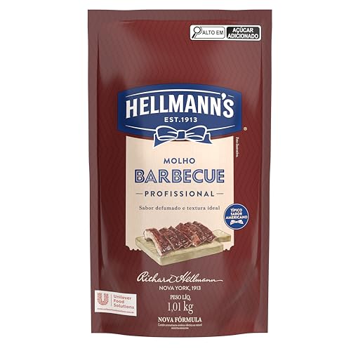 [Rec] Molho Barbecue Defumado Hellmann's Profissional 1,01Kg