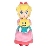 Little Buddy 1997 Princess Peach: Showtime! Peach & Stella 10" Plush
