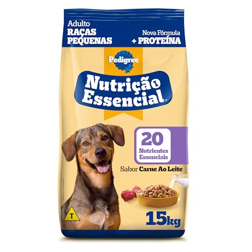 [2unid | REC | +POR- | R$ 102,53/cada] Ração Pedigree Nutrição Essencial Carne Cães 15kg