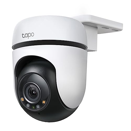 Tapo C51A - Cámara de vigilancia Wi-Fi para Exteriores 360°, visión Nocturna a T