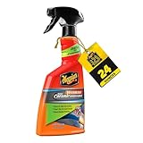 Meguiar's Hybrid Ceramic Waterless Wash & Wax - Waterless Car Wash Spray with Ceramic Chemistry for a Slick, Protective Barrier - No-Scratch Formula for Glossy Paint and Ceramic Coatings, 24 Oz