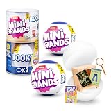 Mini Brands Mini Books Series 2 Capsule by ZURU, Collectible Miniature Book Toy Kids 3+ (2 Capsules)