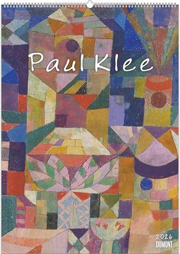 DUMONT - Paul Klee 2026 – Art Poster Calendar 50 x 70 cm, Wall Calendar with 12 