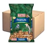Kaytee Shelled Peanuts for Cardinals, Blue Jays, Woodpeckers and Other Outside Wild Birds, 11 Pounds
