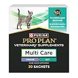 Purina Pro Plan Veterinary Cat Supplements Multi Care Feline Supplement – Digestive Probiotics for Cats – Immune Support Cat Supplement - 30 ct. Box