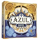 Asmodee Azul Duel Board Game - Competitive Head-to-Head Tile-Placement Strategy Game, Stunning Mosaic Art and Quick Gameplay for Kids & Adults, Ages 8+, 2 Players, 30-45 Minute Playtime