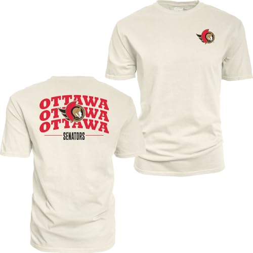 Camiseta NHL Oficial Ringspun Fury Ivory