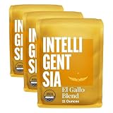 Intelligentsia Coffee, Light Roast Whole Bean | USDA Organic | El Gallo Blend | 33 Ounces | 3-Pack