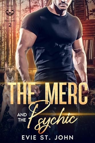 Cover of The Merc and The Psychic (Grim Security Book 2)